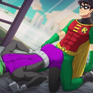 [Suiton00] Teen Titans (Robin x Mutano) – Gay Comics