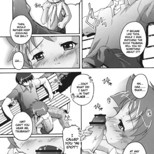 [Studio Rakkyou] Tsubasa x4 no Naisho – Naisho no Yorimichi dj [Eng] – Gay Comics image 007