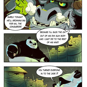 [Balmos] To Chain The Dragon – Kung Fu Panda dj [Eng] – Gay Manga image 005