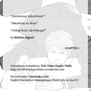 [NISHIDA Higashi] Nikushoku no Buka [Vietnamese] – Gay Comics