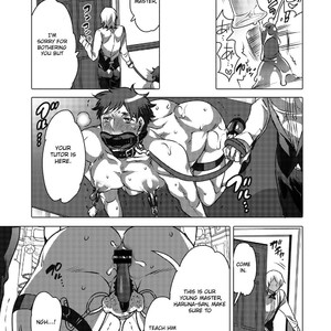 [HONEY QP (Inochi Wazuka)] Fudeoroshi Senyou Shitsuji [Eng] – Gay Comics image 020.jpg