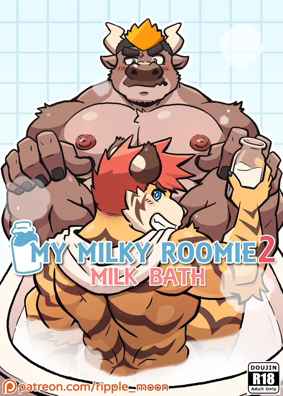 [Ripple Moon] My Milky Roomie 2 – Milk Bath [Eng] — 001