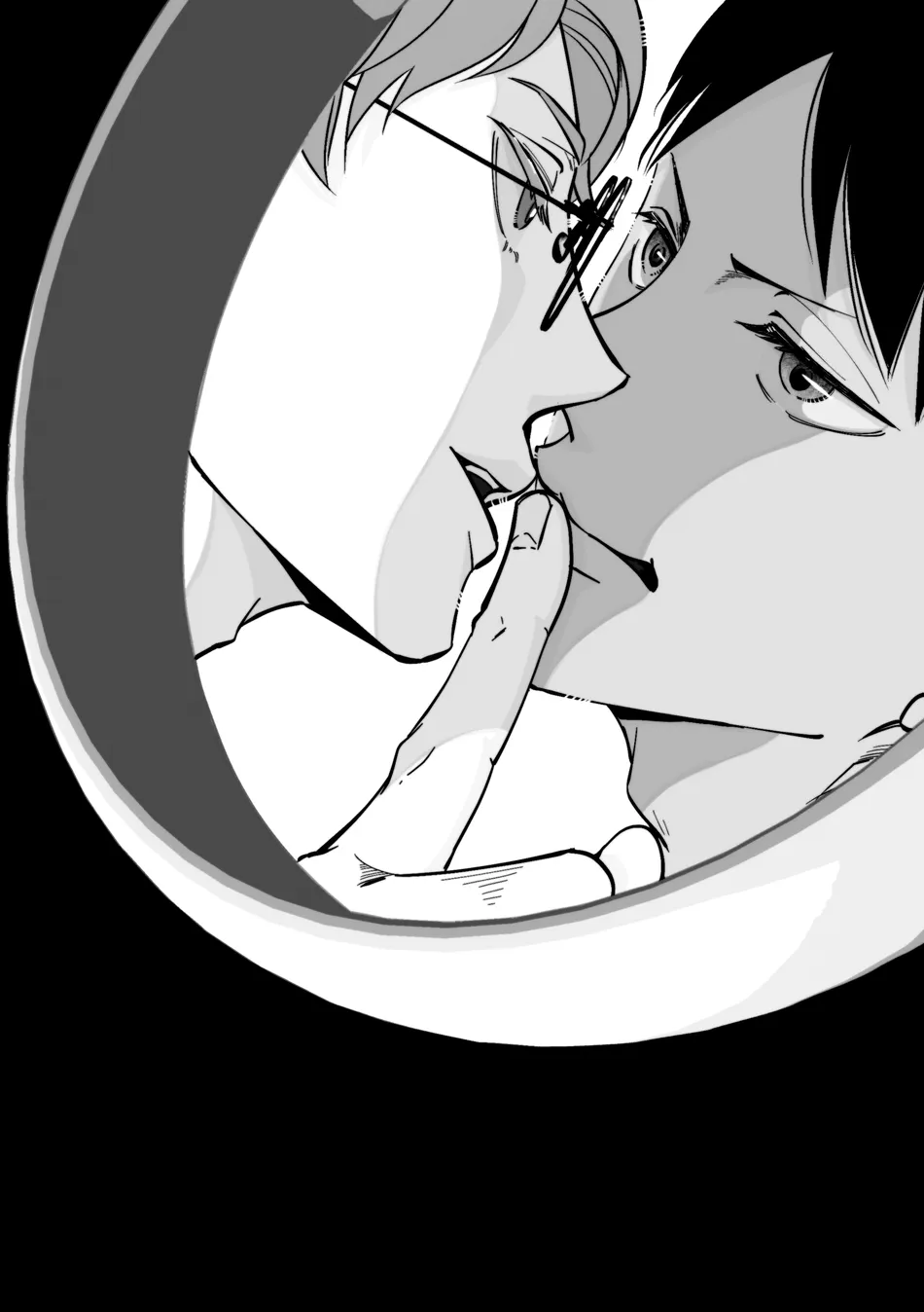 [Nurenezumi (Sato Ichi)] Ketsui no katachi – Haikyuu dj [Eng] — 002
