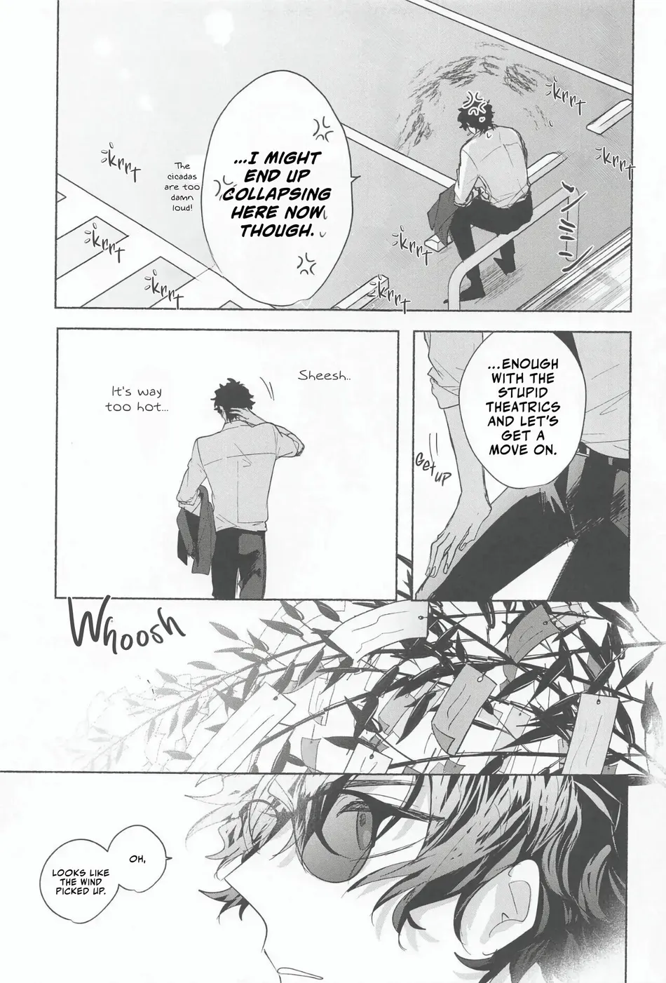 [Tokei Mawari (Shikiya)] Ame wa Furanaide Kure – Detective Conan dj [Eng] — 035
