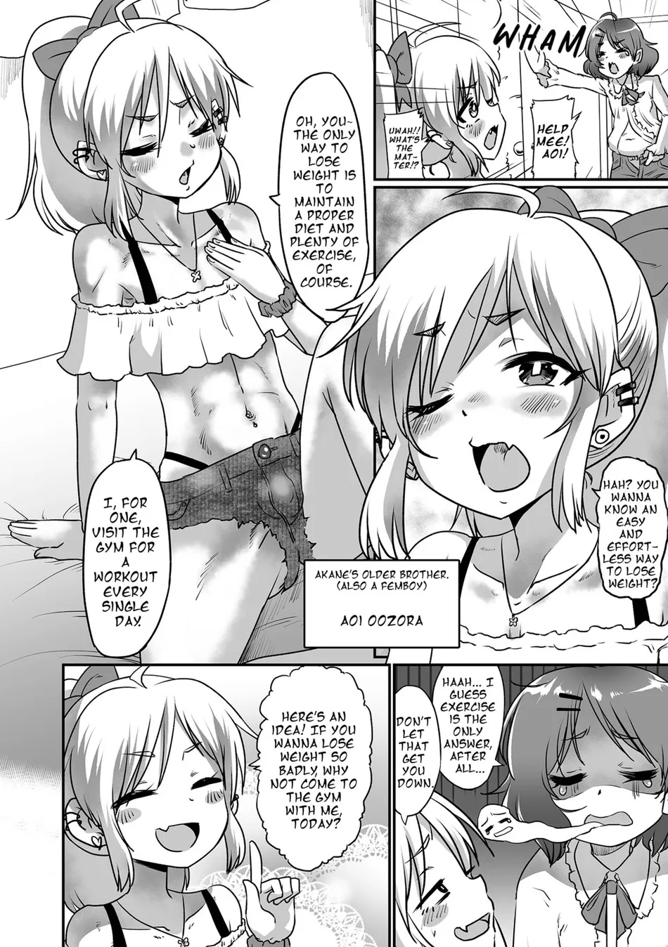 [Nikuyaki] Himitsu no Mesuiki Diet | Secret Femgasm Diet [Eng] — 002