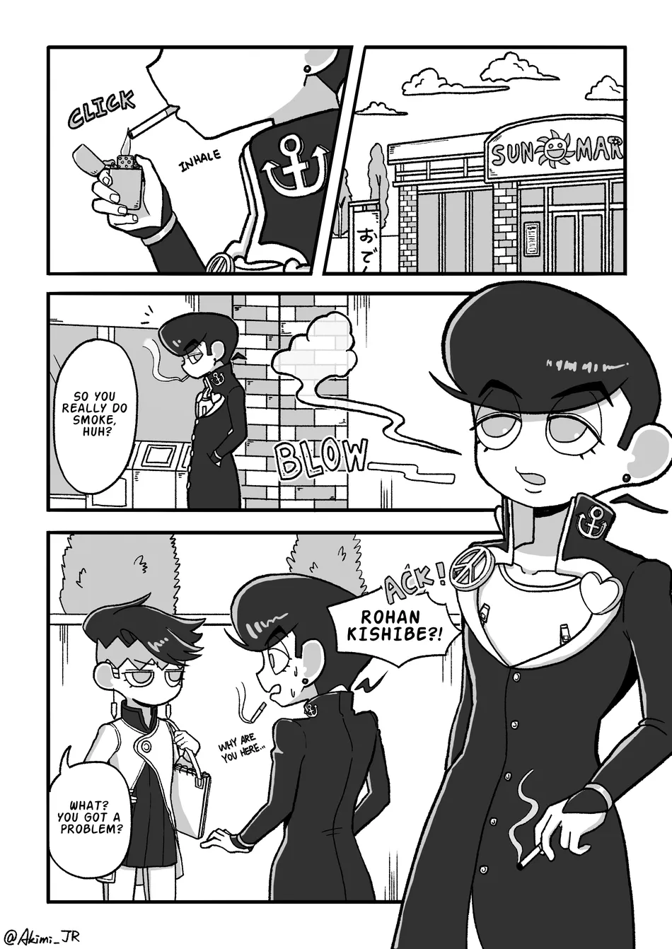 [Akimi JR] None Of Your Business – Jojo’s Bizarre Adventure DJ [Eng] — 001