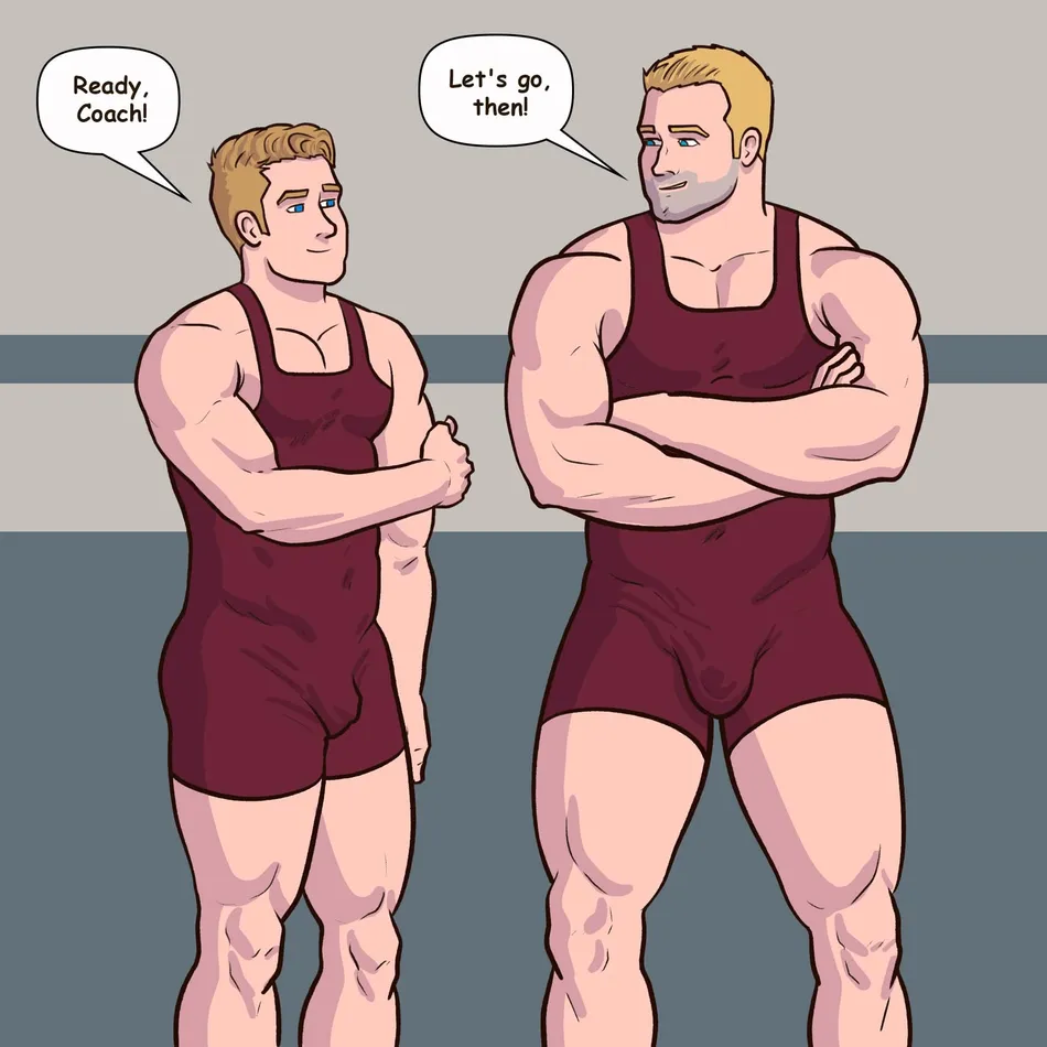 [Gabo] Gabo Artwork Comic N51 – Eric Training Locked [Eng] — 011