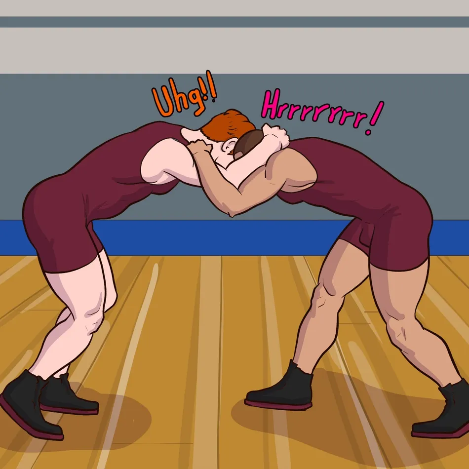 [Gabo] Gabo Artwork Comic N51 – Eric Training Locked [Eng] — 002