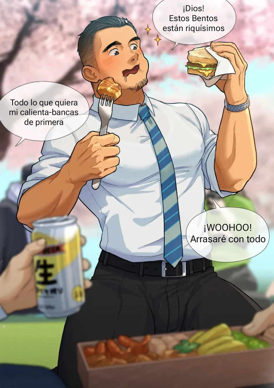 [Ofton Souko (Gorou Naoki)] Hanami with Sakamoto [Spa] — 005
