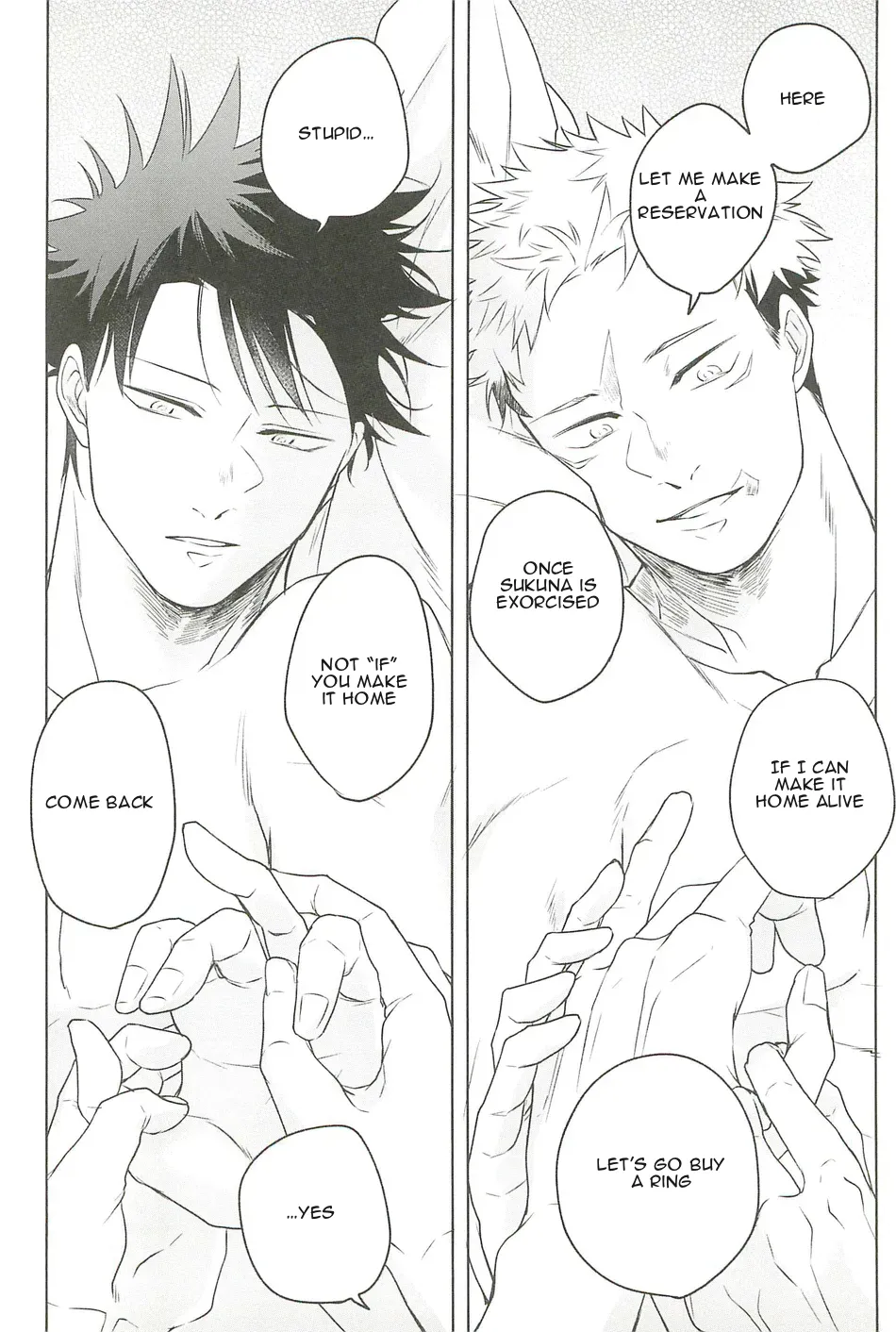 [Amano] My happiness you don’t know – Jujutsu Kaisen dj [Eng] — 010