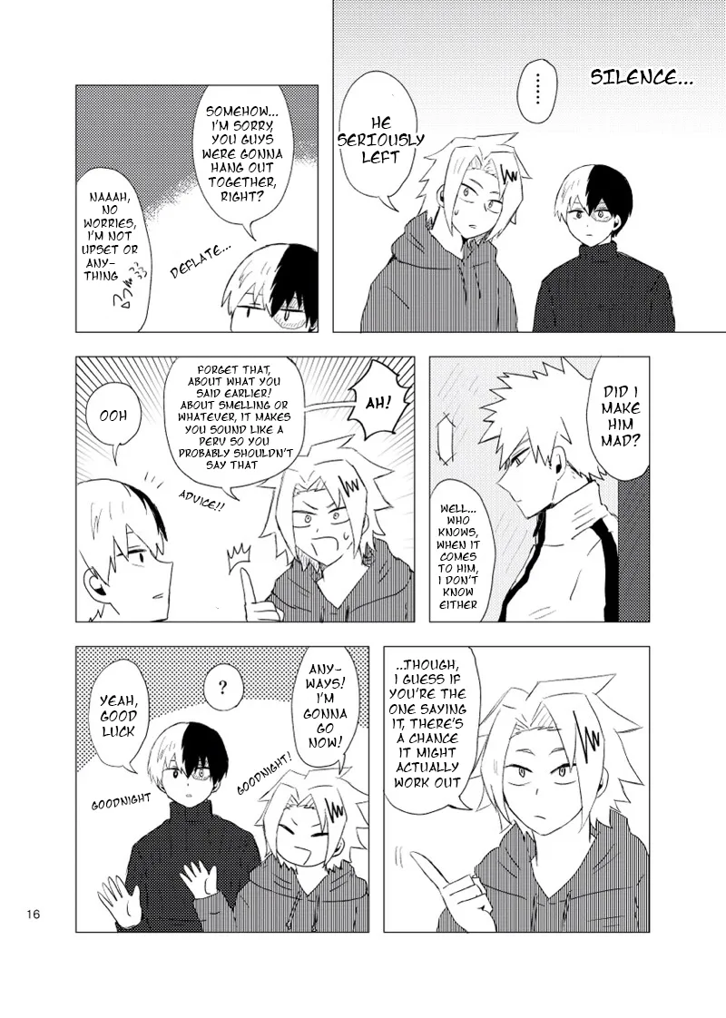 [Hogaraka Takashi-kun] Doki Doki Bed Sharing – Boku no Hero Academia dj [Eng] — 015