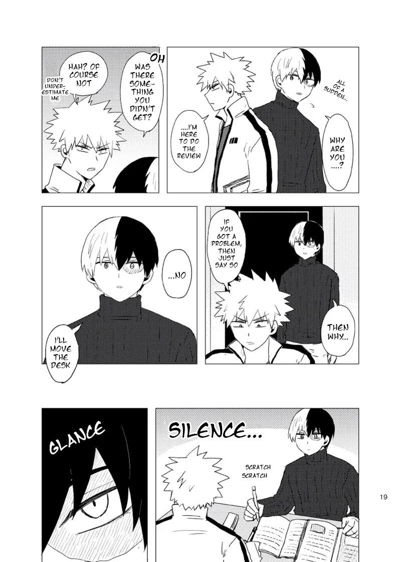[Hogaraka Takashi-kun] Doki Doki Bed Sharing – Boku no Hero Academia dj [Eng] — 018
