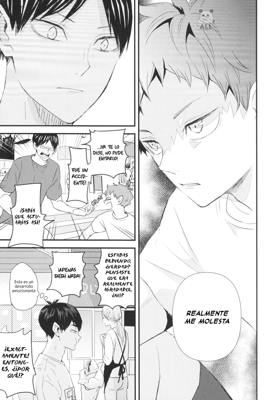 [Bubunhanten] Fish Swimming in the Sky 4 – Haikyuu!! dj [Español ES] — 009