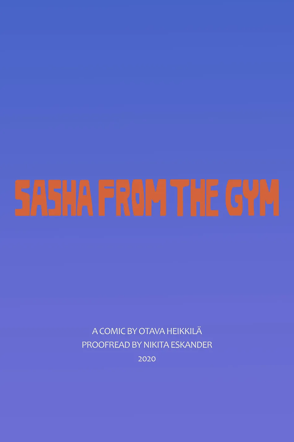 [Otava Heikkilä] Sasha from the Gym [Eng] — 068