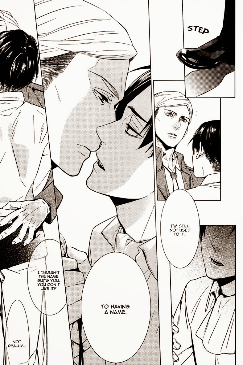 [Peeco?/Tidori Peco] Shingeki no Kyojin dj – Bite [Eng] — 009
