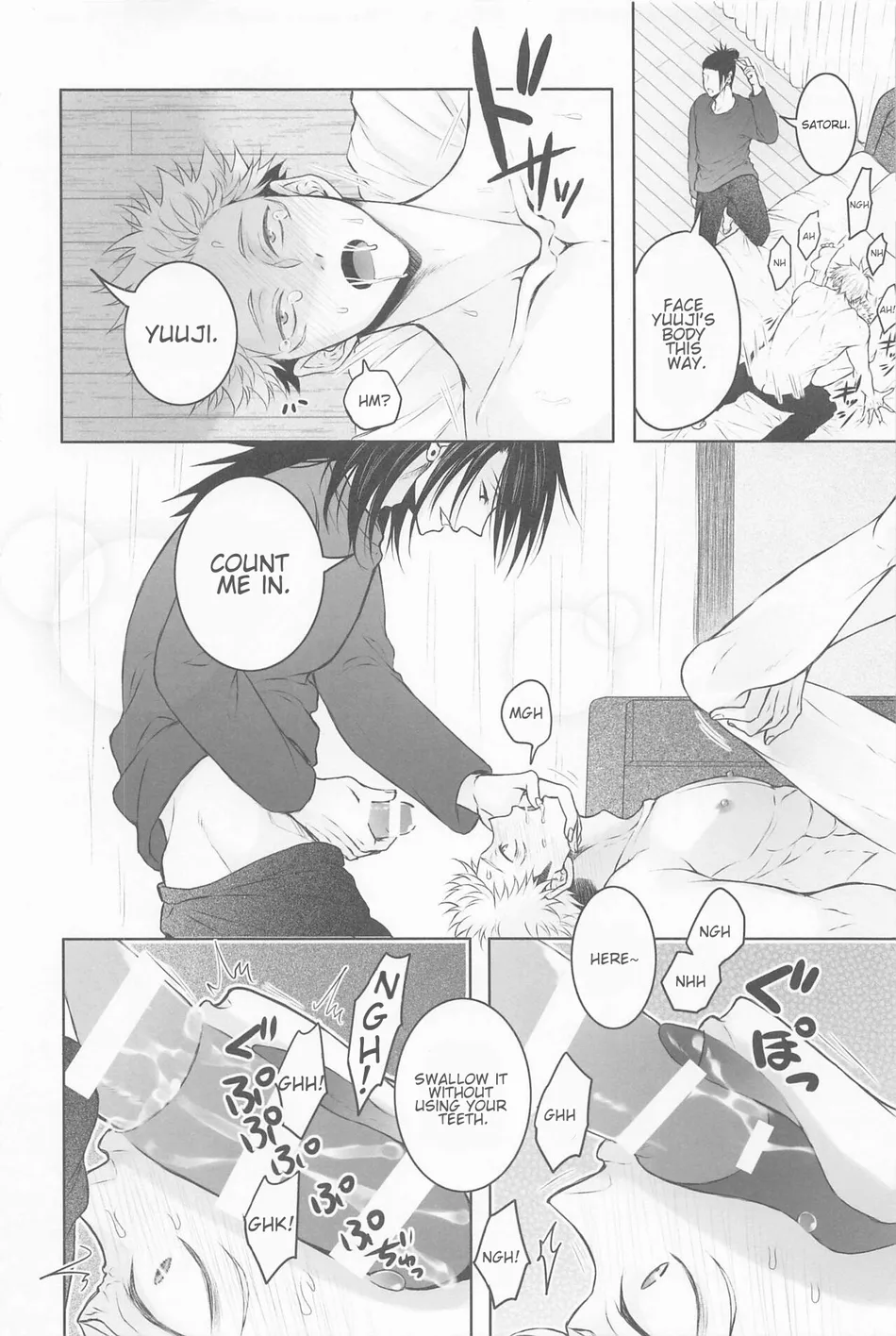 [DOS (Dosco)] Three People Means Love – Jujutsu Kaisen dj [Eng] — 019