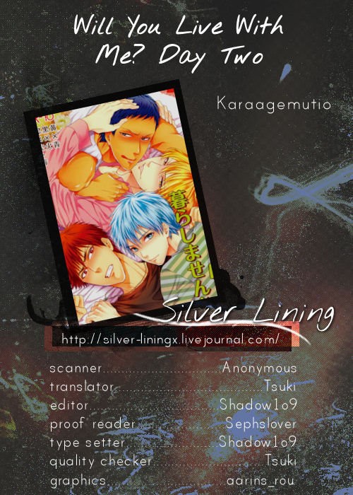 [Karaage of the Year] Kuroko no Basuke dj – Will You Live With Me? Day Two [Eng] — 001