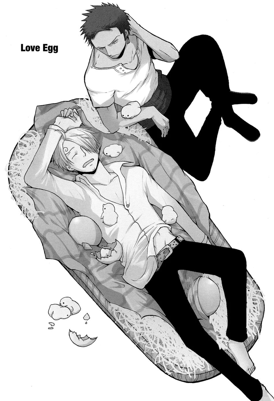 [Shijo Tril x Tril] Koi Tamago – One Piece dj [Eng] — 002
