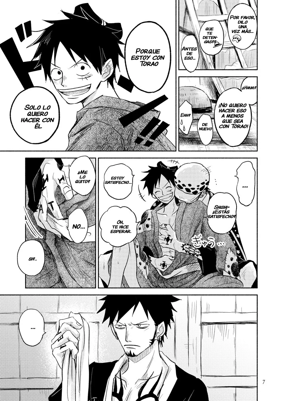[HONEY LEMON (Hachimitsu)] Shinobure do iro ni de de nikeri – One Piece dj [español] — 005