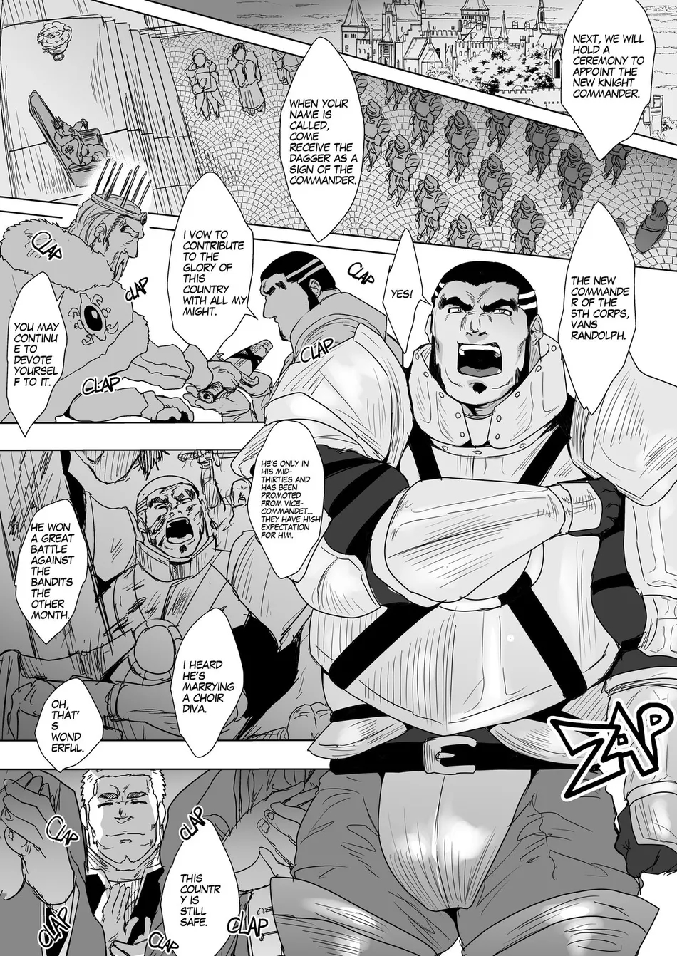 [Sakana Noko] Hataraku Otoko-tachi ~4~ [Eng] — 001