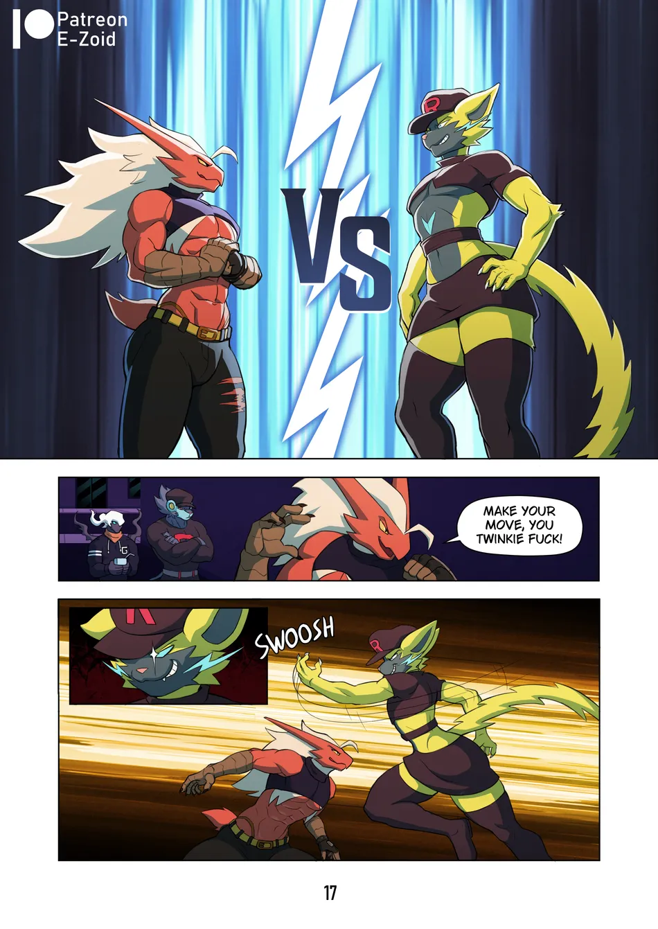 [E-Zoid] Team Grit: BASS IN HEAT [Eng] — 018