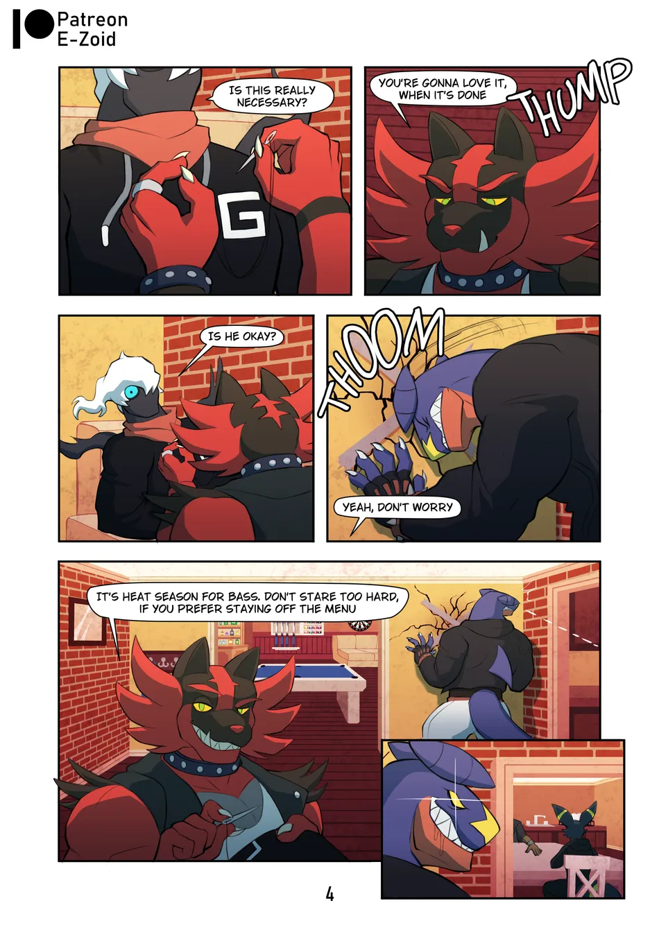 [E-Zoid] Team Grit: BASS IN HEAT [Eng] — 005