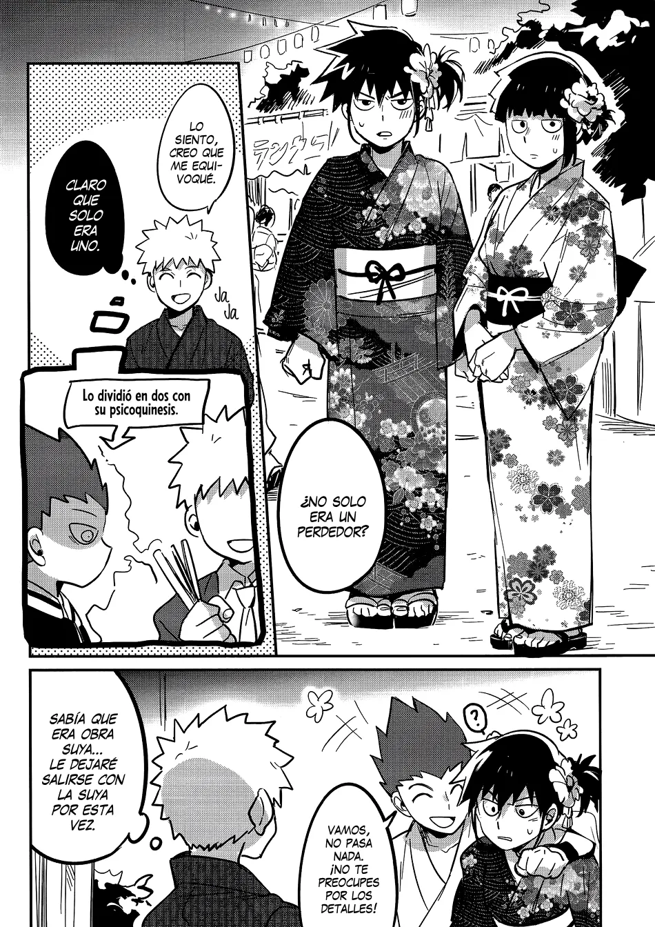 [SUPERNOVA.7 (Mohi)] Natsusora gurafiti – Mob Psycho 100 dj [Spa] — 009
