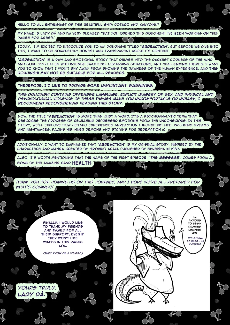 [LADY DA] Abreaction – The Message – Jojo dj [Eng] — 002