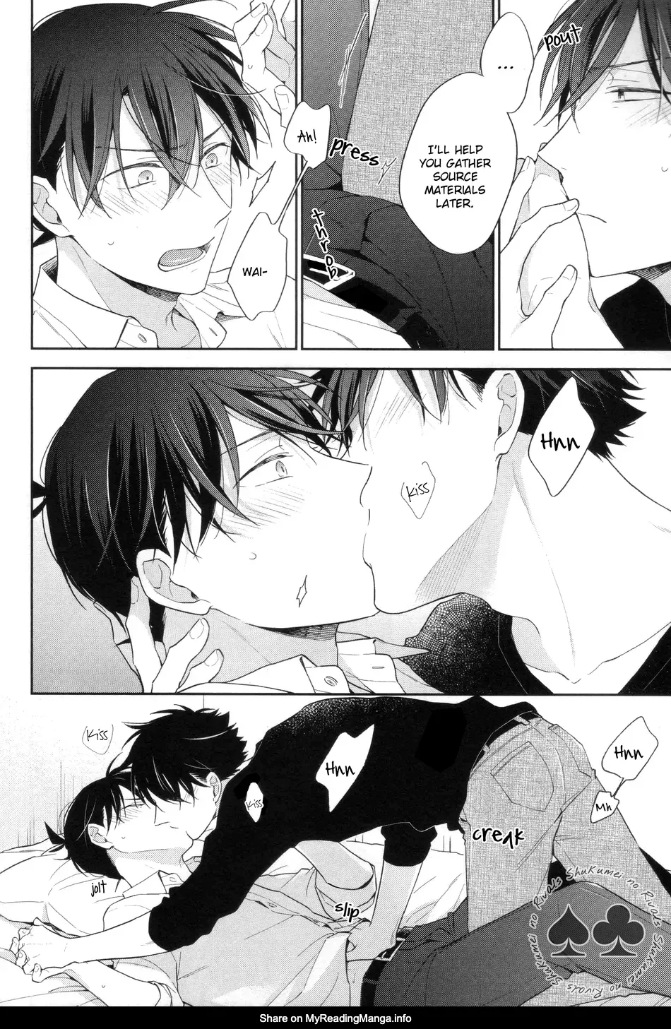 [Sawori (Pinkch!)] LOOK only AT ME – Detective Conan dj [Eng] — 005