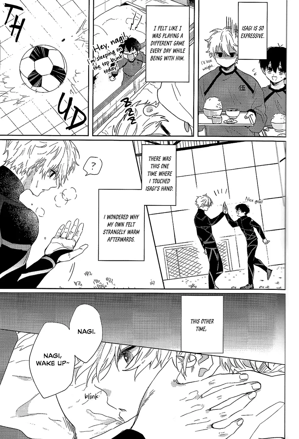 [Tottotoonigiri (mageuchi wakai)] Let’s talk about real love – Blue Lock dj [Eng] — 005