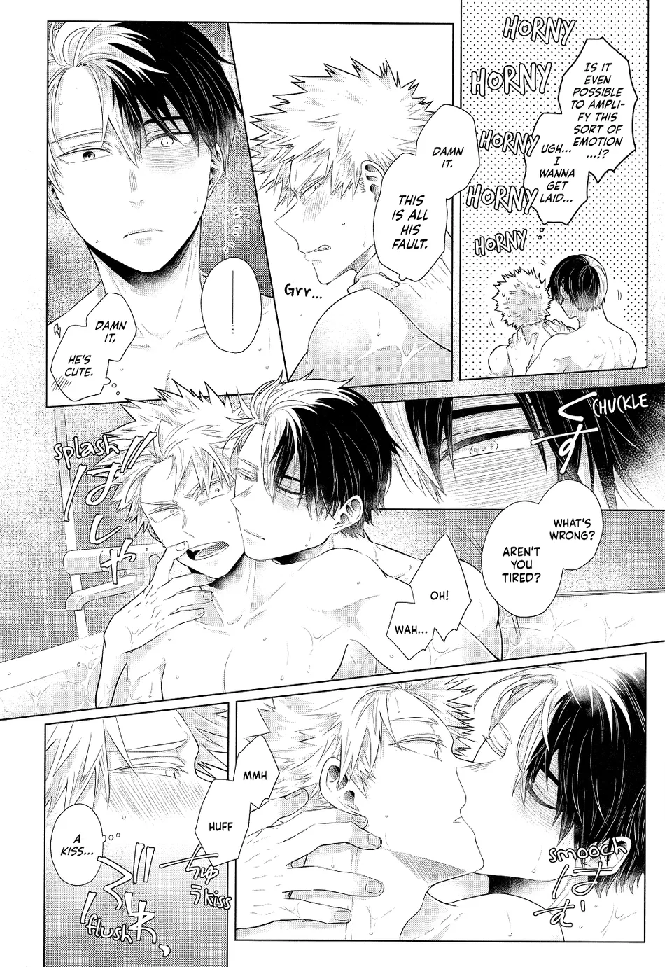[Geranium (Kei) & Ureshino Saneatsu] My Hero Academia dj – Hiyoku Renri [ENG] — 014