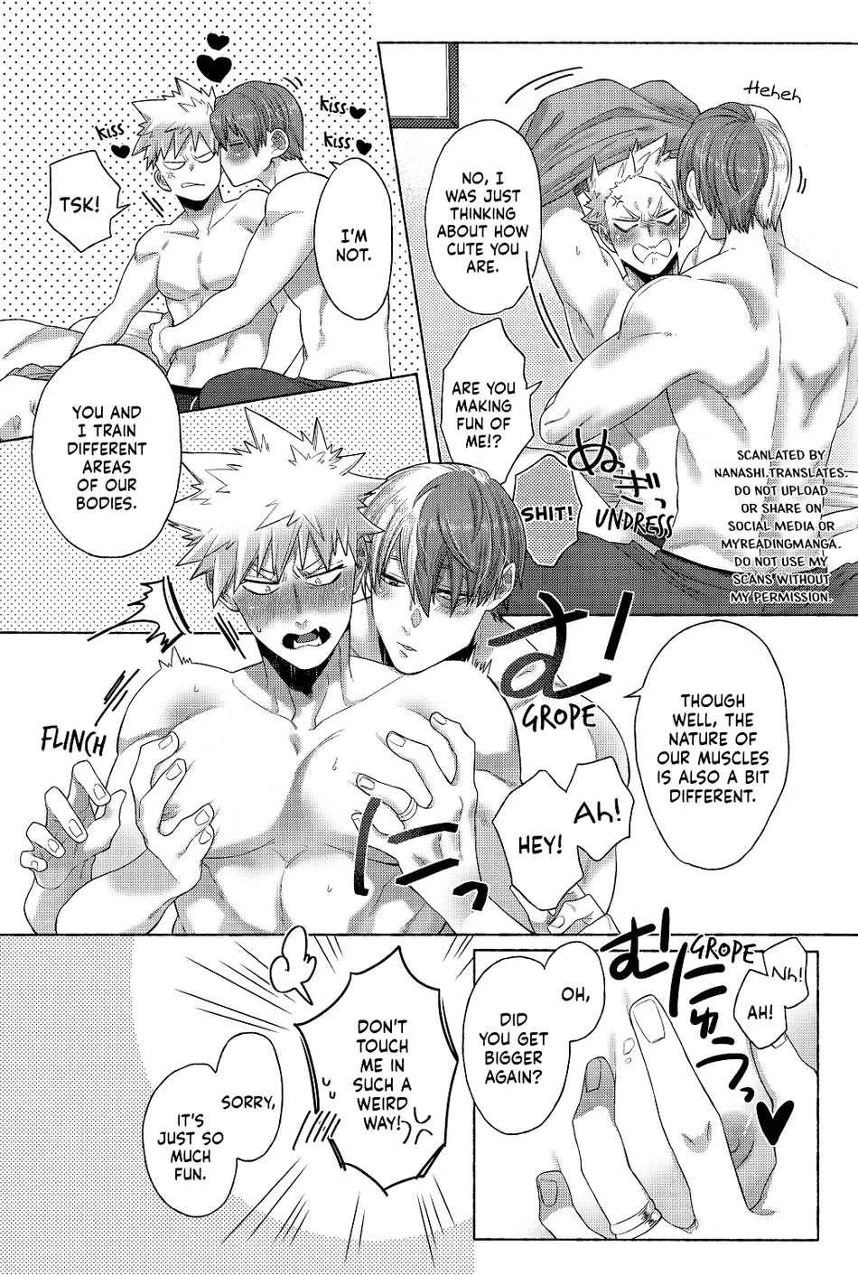 [Geranium (Kei) & Ureshino Saneatsu] My Hero Academia dj – Hiyoku Renri [ENG] — 043