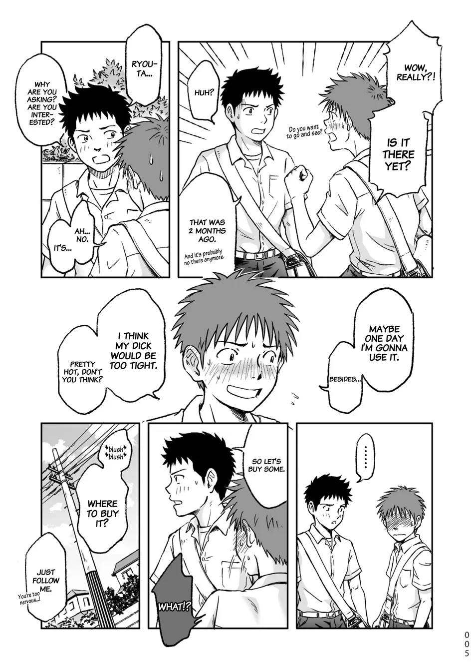 [Bokura no Kajitsu (Takano You)] Condom o Kai ni Iku [Eng] — 005