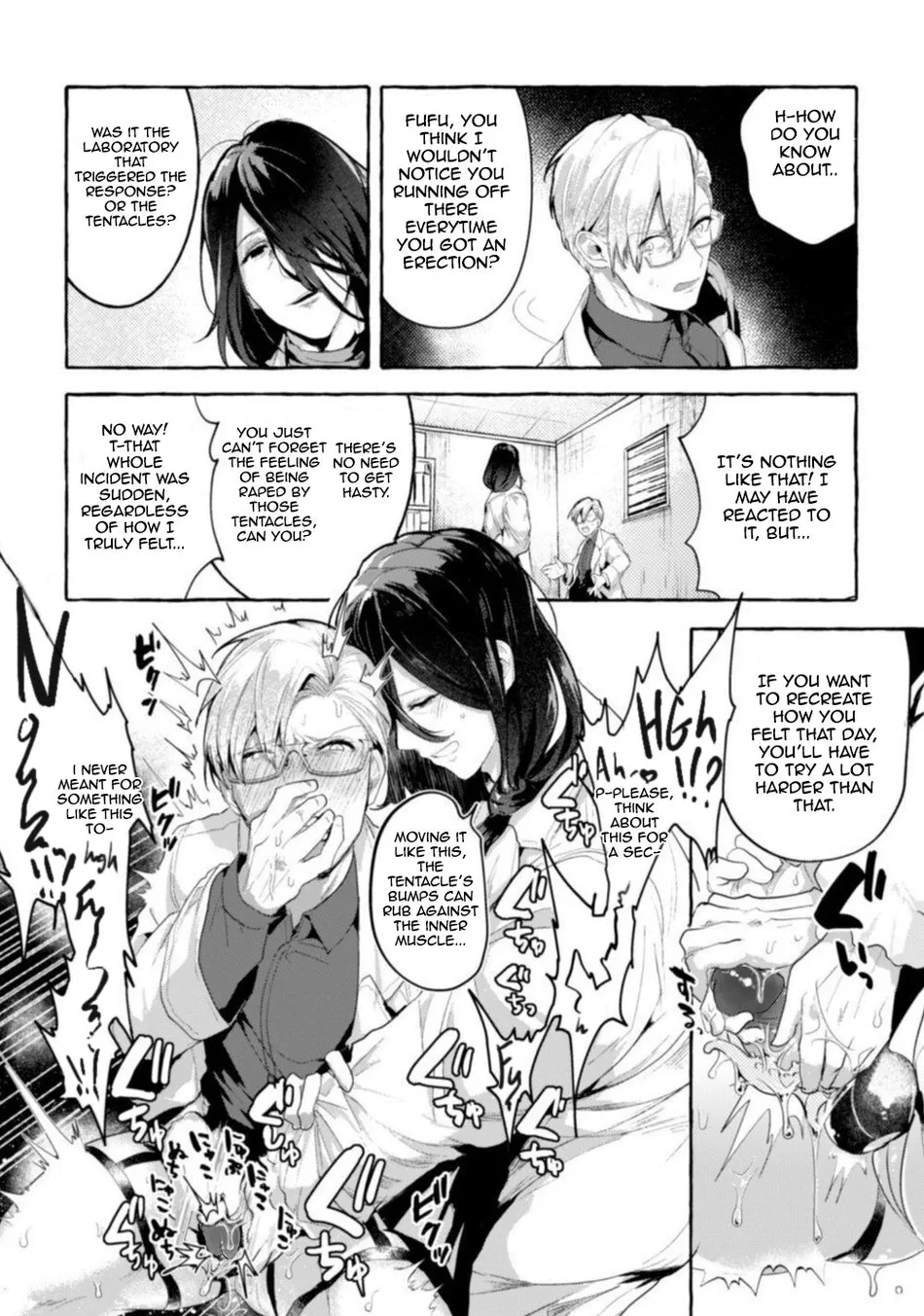 [Buranran] Ishiki Takai-kei Insei Shokushu Shidou Ochiyuku Pride. Vol. 2 | Proud Student Broken by Tentacles [Eng] — 014