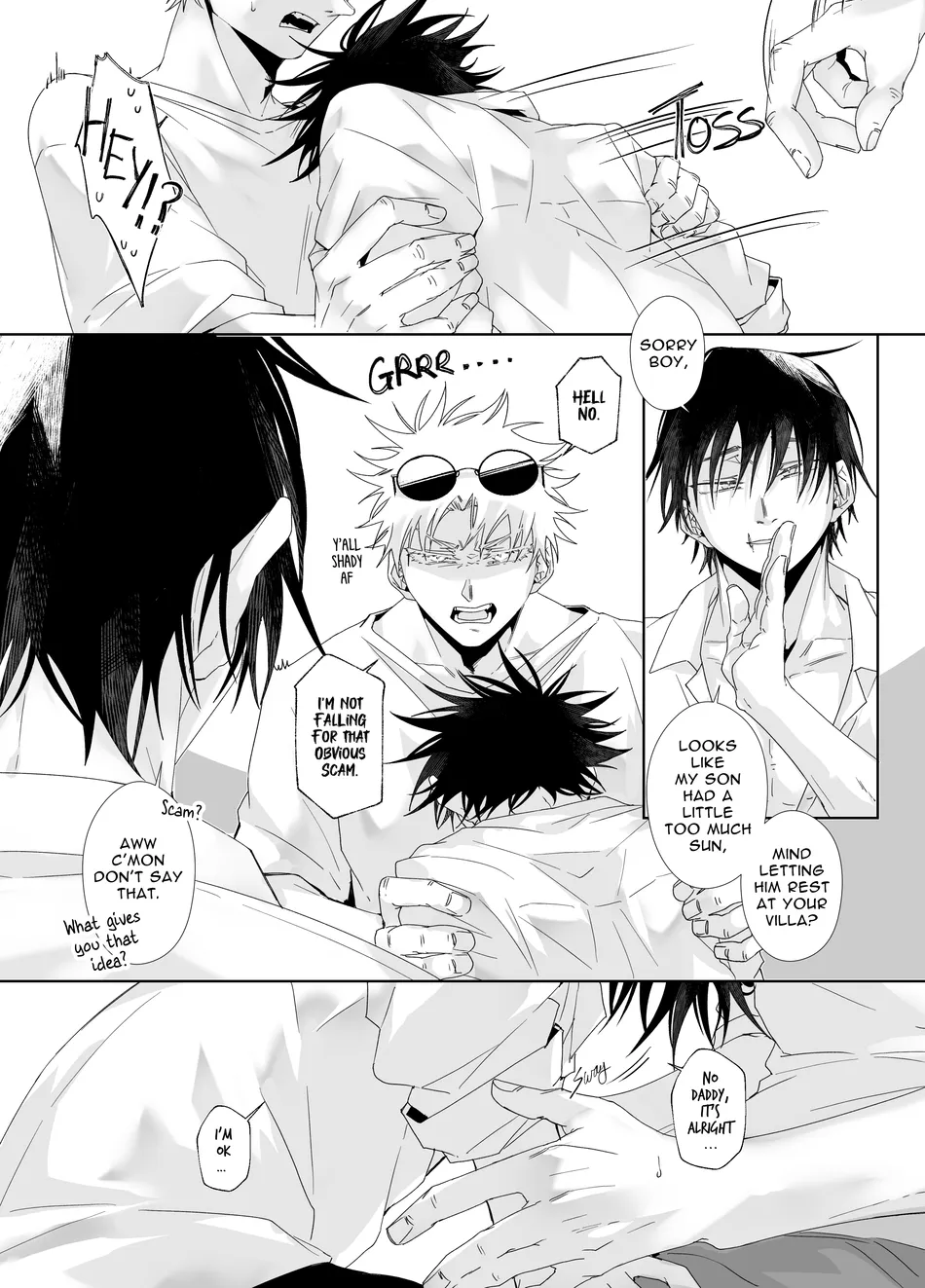 [Bozukek] Tojigumi exhibitionism – Jujutsu Kaisen dj [Eng] — 016