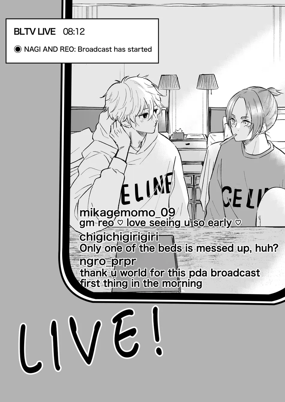 [Latte (Rate)] LIVE! – Blue Lock dj [Eng] — 001