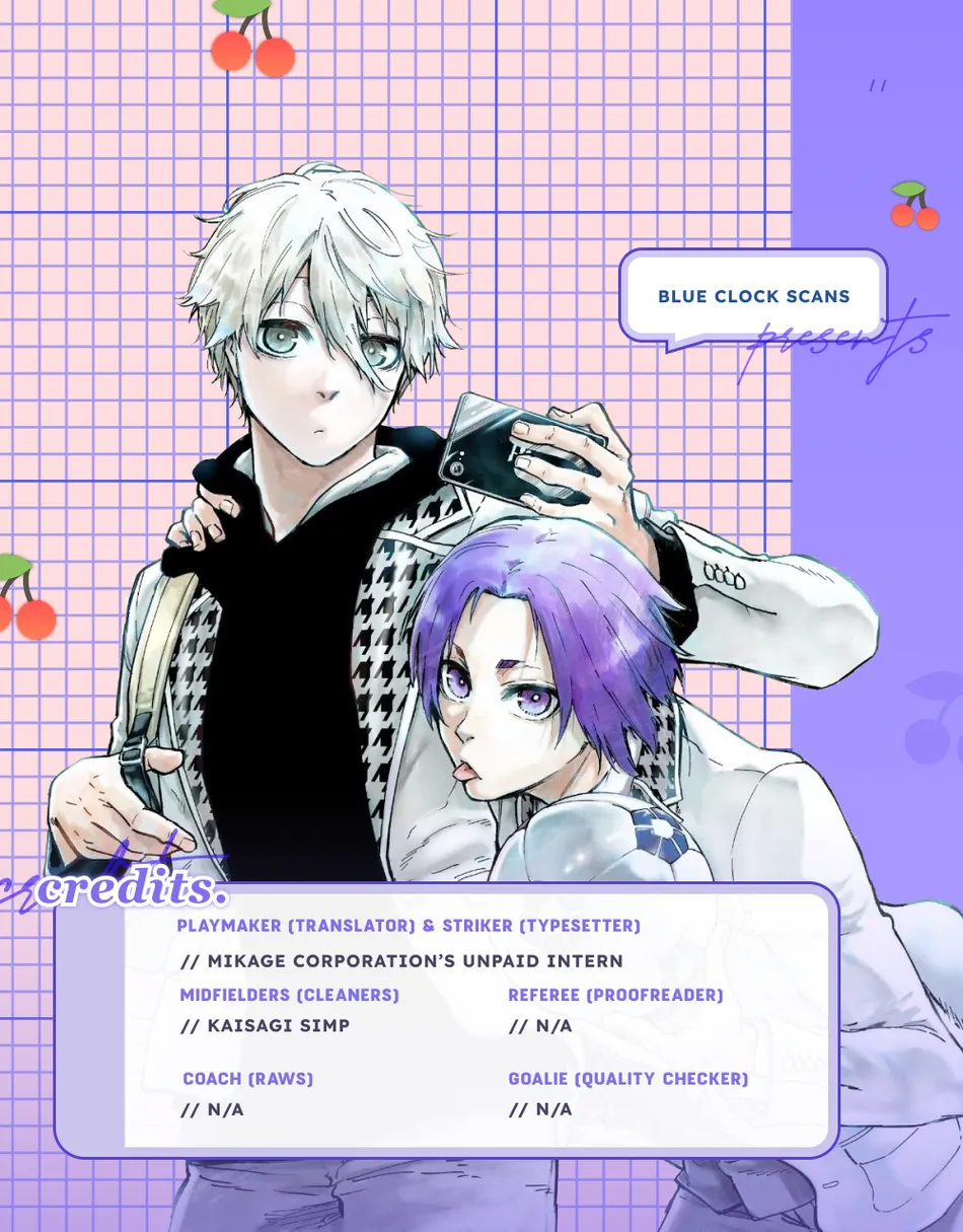 [Latte (Rate)] LIVE! – Blue Lock dj [Eng] — 012