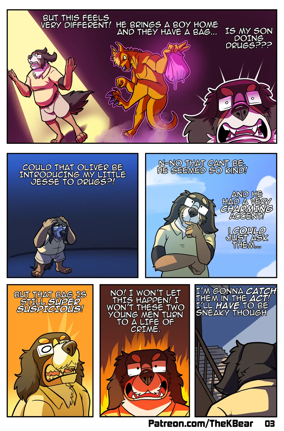 [TheKinkyBear] Help! My Son Might Be Gay [Eng] — 005