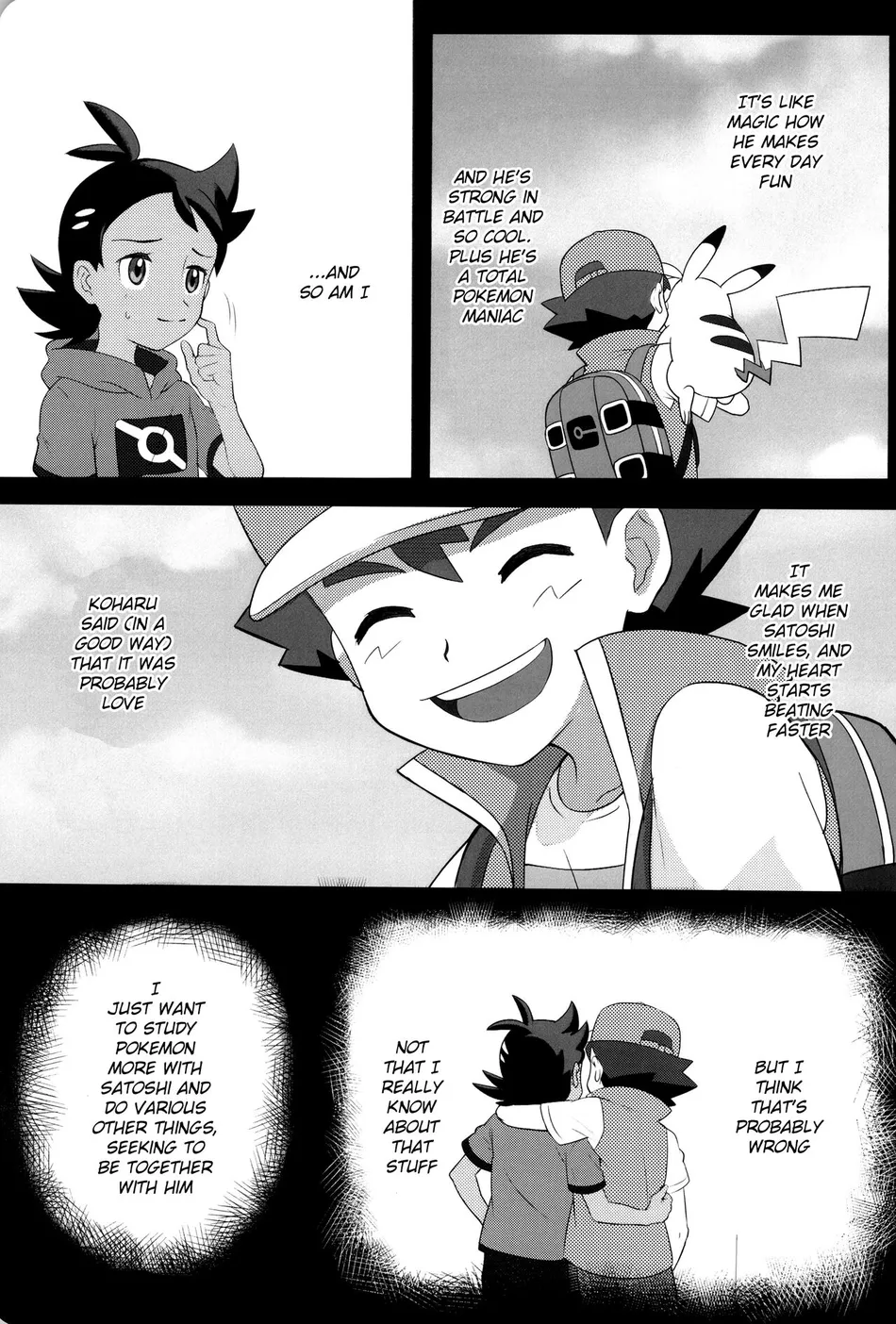 [Baketsu de Chin (Matsuno)] Daijoubu!! Ryouomoi da yo | It’s Okay!! Our Love Is Mutual – Pokémon Journeys dj [Eng] — 005