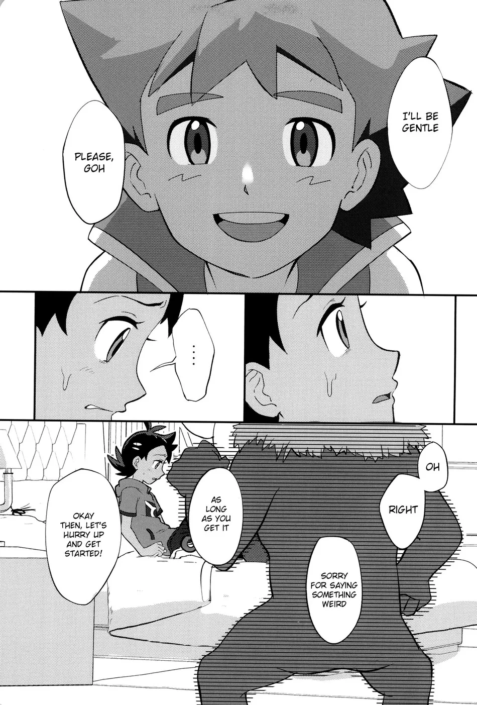 [Baketsu de Chin (Matsuno)] Daijoubu!! Ryouomoi da yo | It’s Okay!! Our Love Is Mutual – Pokémon Journeys dj [Eng] — 013