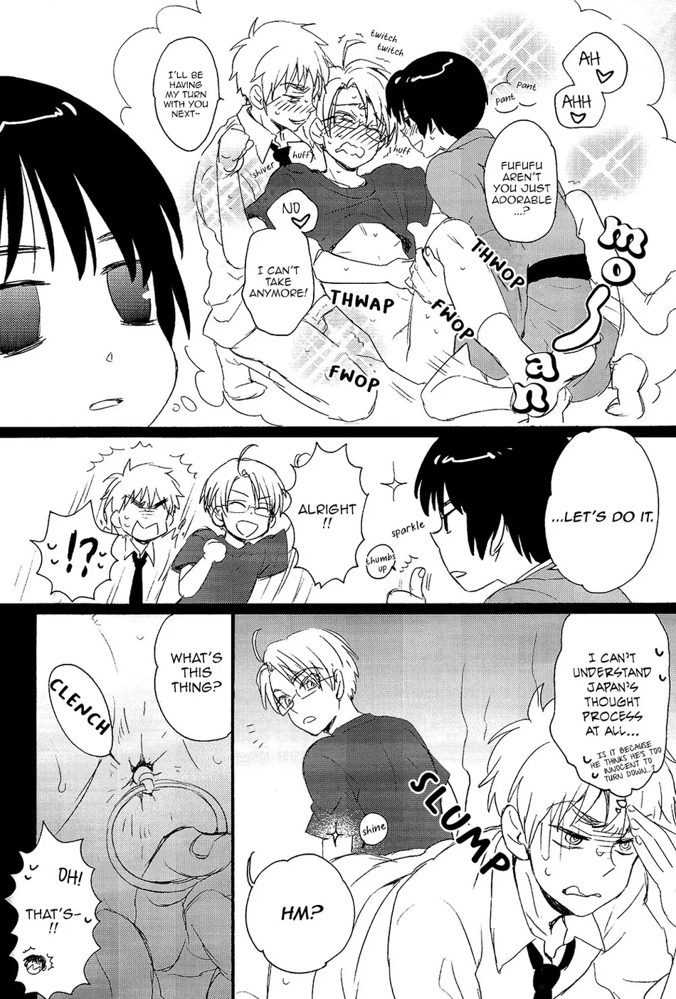 [Spira Mirabilis] Hetalia dj – The Eyebrows, The Fatass, and The Old Man Locked in a Grapple Remastered [Eng] — 012