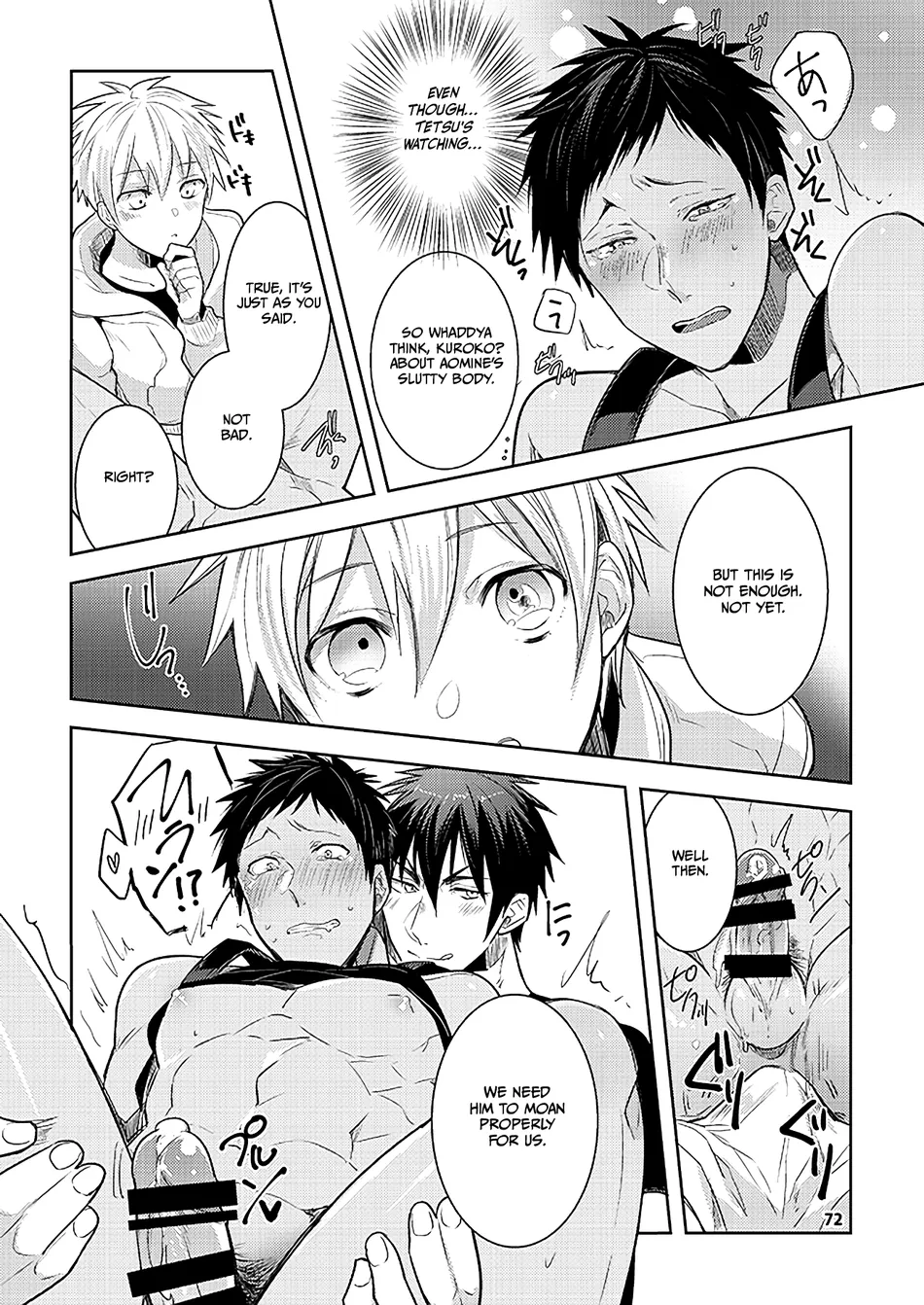 [Keisotsu na Ana (Wacoco Waco)] Keisotsu na Ana KuroKaAo Zen Riba Soushuuhen – Kuroko no Basuke dj [Eng] — 072