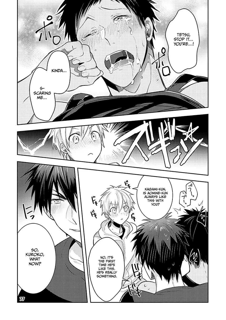 [Keisotsu na Ana (Wacoco Waco)] Keisotsu na Ana KuroKaAo Zen Riba Soushuuhen – Kuroko no Basuke dj [Eng] — 077