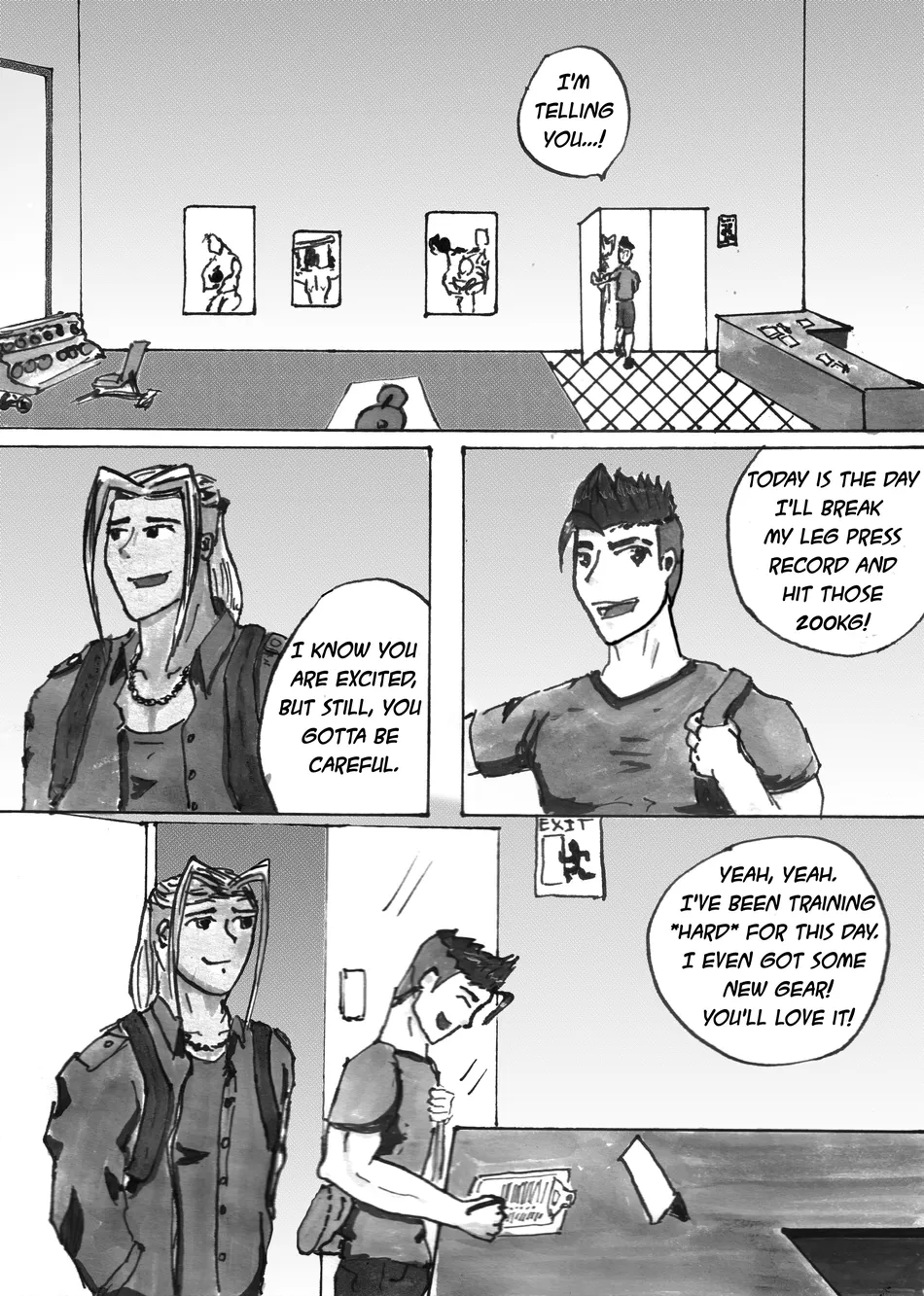 [MagusRuber] Leg Press [Eng] — 002