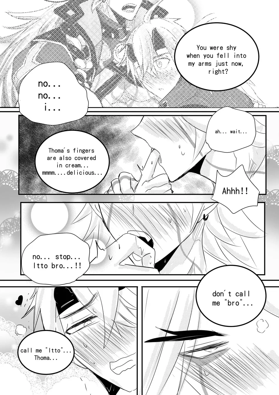 [Hai manga] Thoma & Itto Beach Chapter 2 – Genshin Impact dj [Eng, CN] — 011
