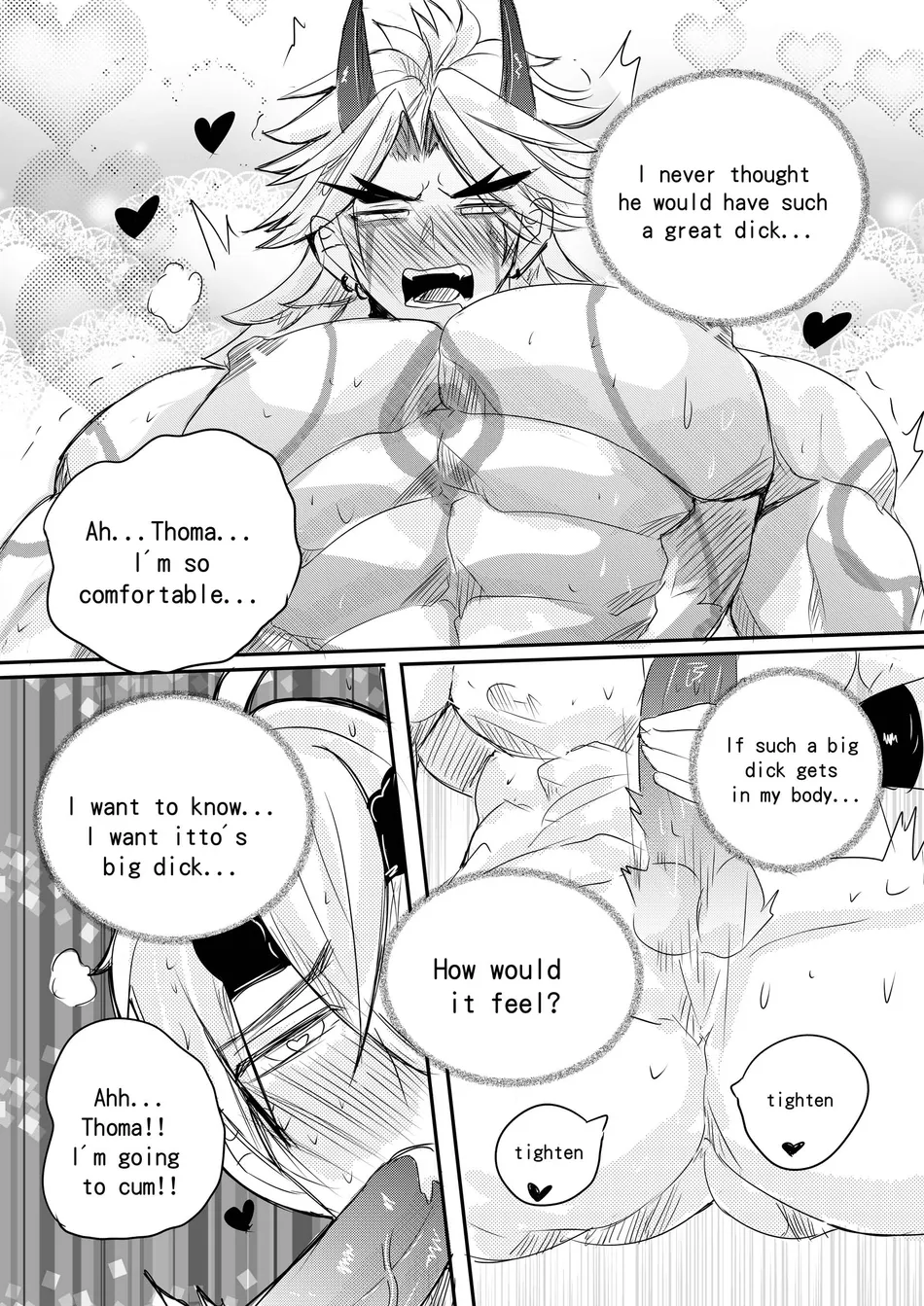 [Hai manga] Thoma & Itto Beach Chapter 2 – Genshin Impact dj [Eng, CN] — 017