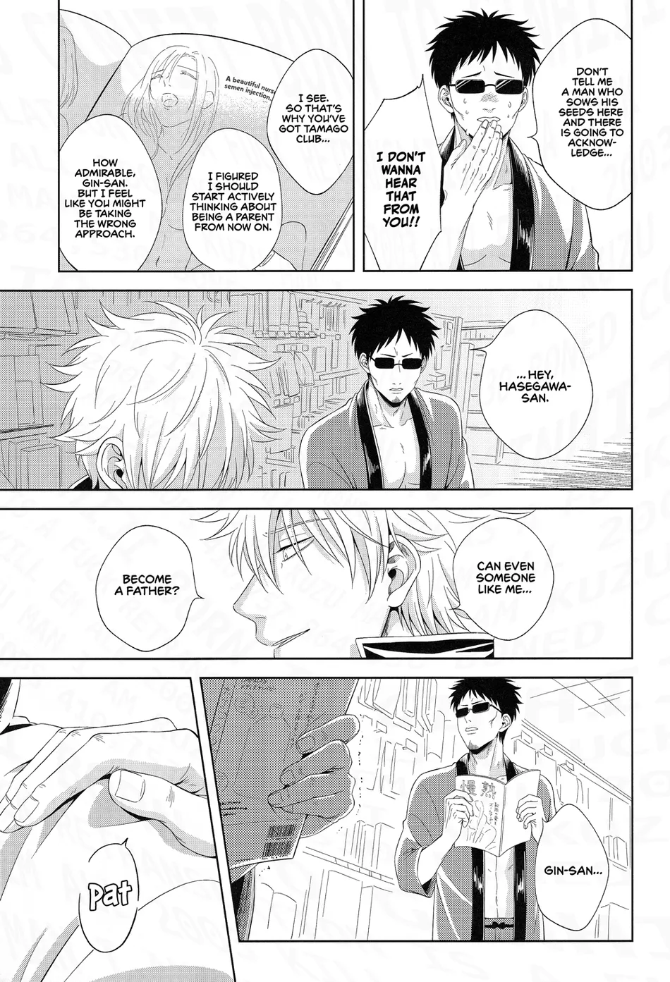 [Hanasusuki (Nanaoemu)] Shiranu wa Teishu Bakarinari – Gintama dj [Eng] — 006