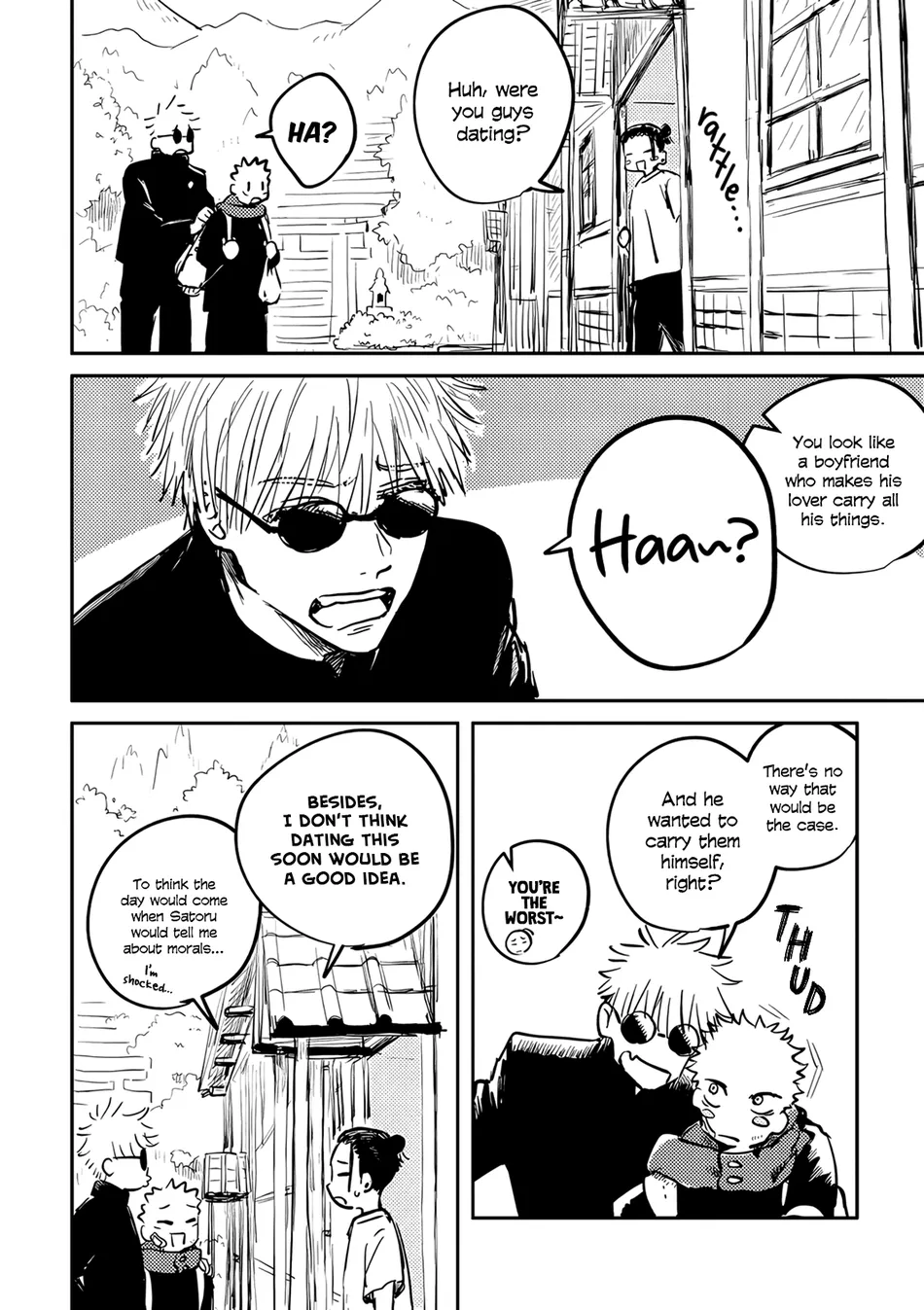 [Oishii Mono Tabeyo/ Samezou] Yuruginai Yuragi – Jujutsu Kaisen dj [Eng] — 005