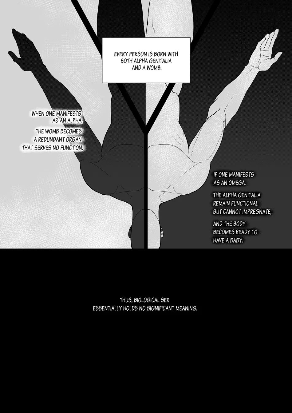 [DNA] Omegaverse Ch. 1 – Resident Evil dj – Mr.X x Leon [Eng] — 002