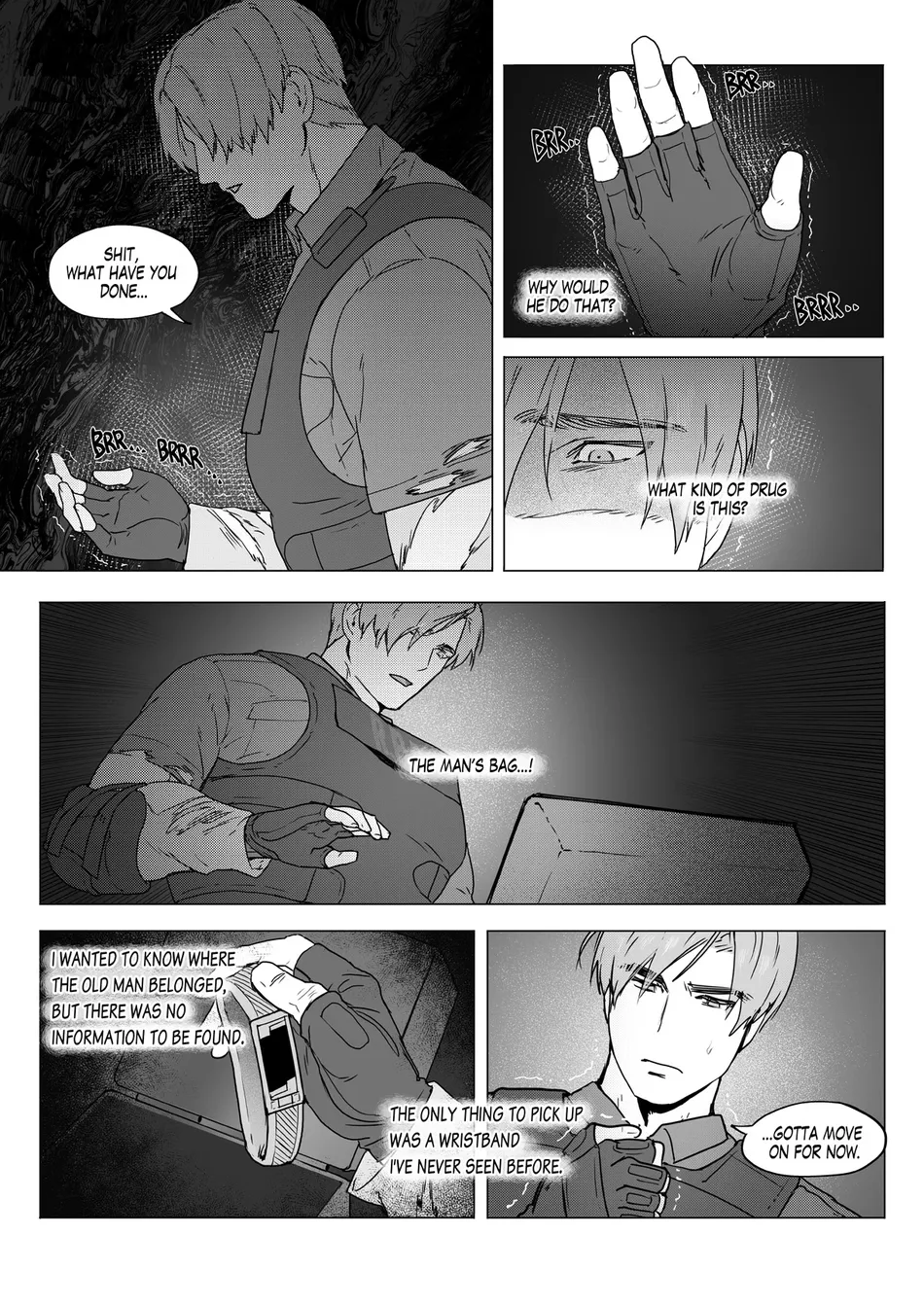 [DNA] Omegaverse Ch. 1 – Resident Evil dj – Mr.X x Leon [Eng] — 014